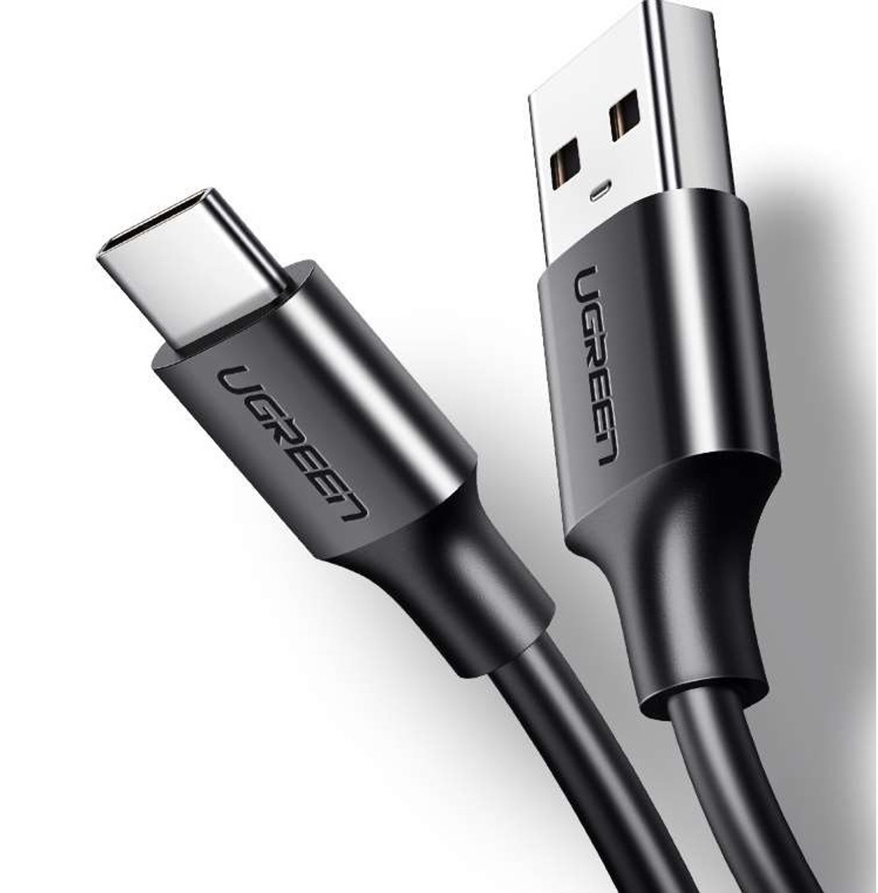 Ugreen Cable USB-A To USB-C Nylon 1M Black - الدهماني للاتصالات