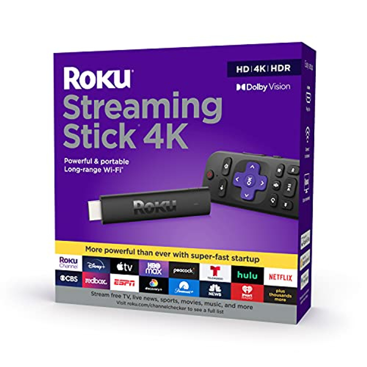 Roku Streaming Stick 4K 2021 Streaming Device | 3820R | AYOUB COMPUTEERS |  LEBANON