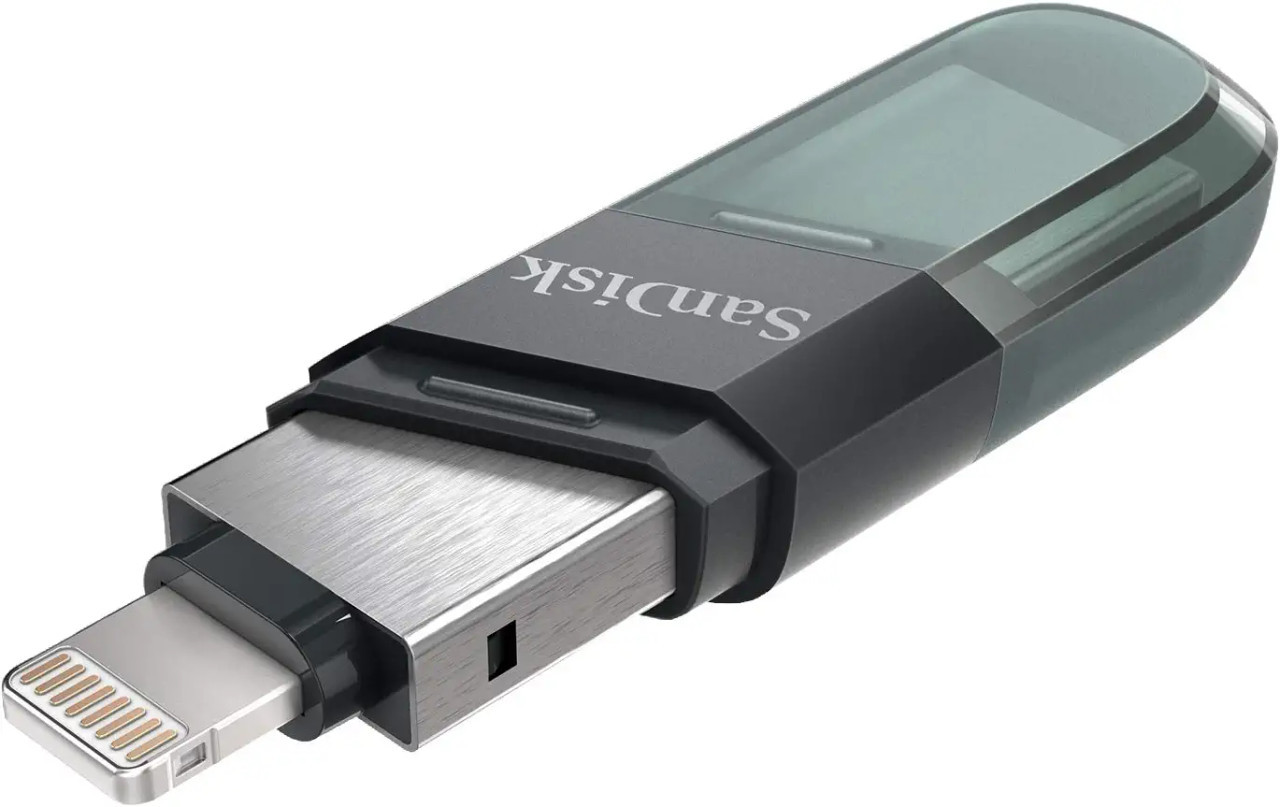 Clé USB Sandisk 128 Go iXpand Flash Drive Flip avec Port Apple