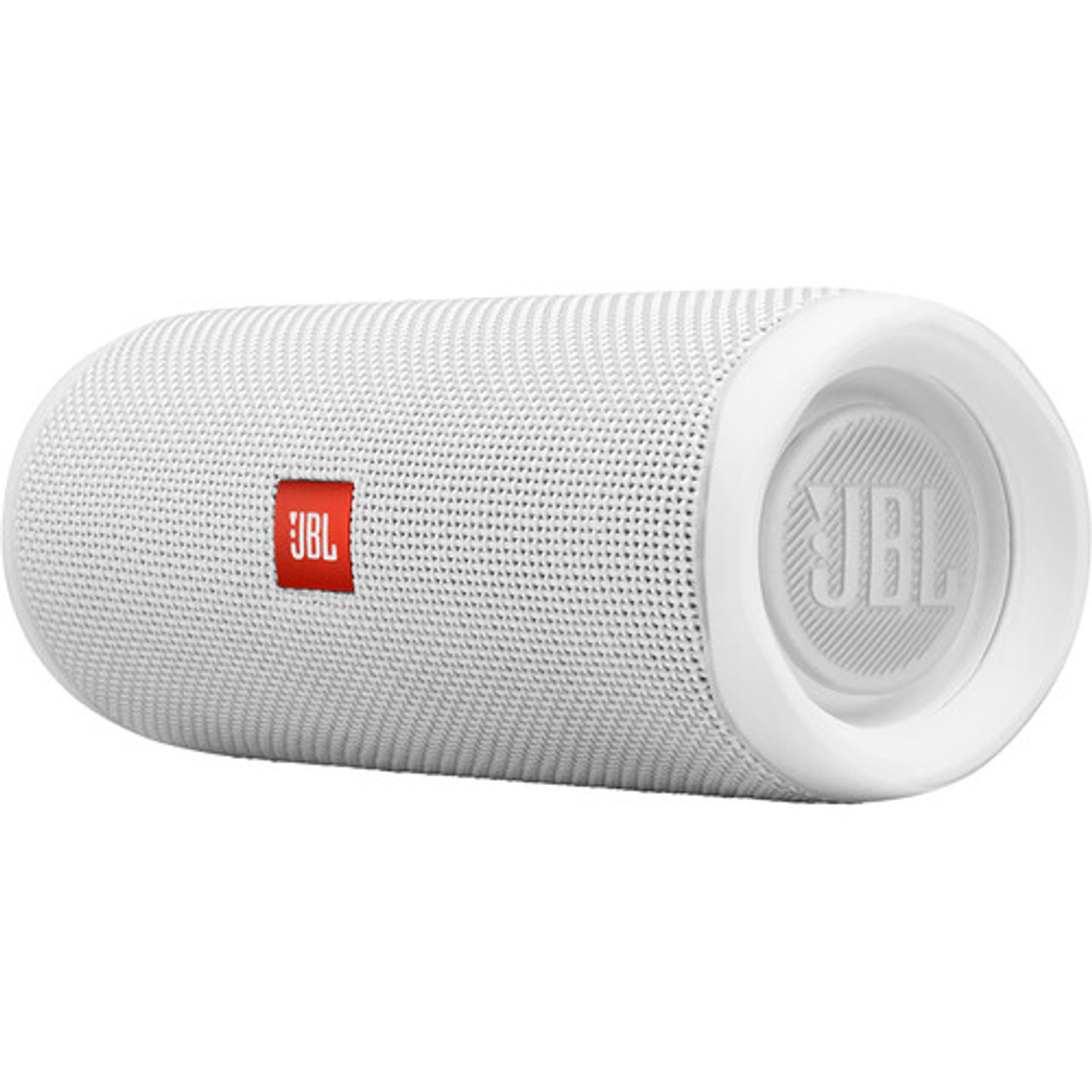 JBL Flip 5 Waterproof Bluetooth Speaker, Steel White