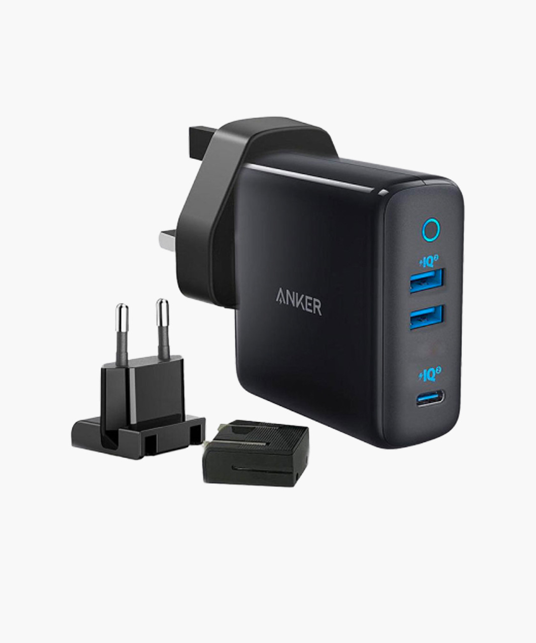 Anker PowerPort III 3-Port 65W Charger, Black | AN.A2033H11.BK 