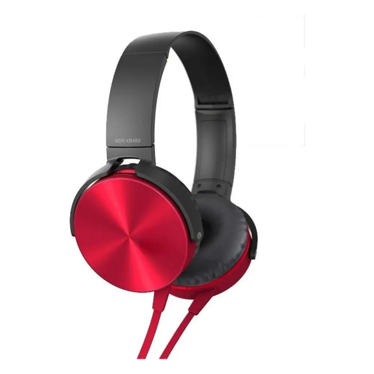 Sony Extra Bass Red Stereo Headphones MDR XB450AP AYOUB