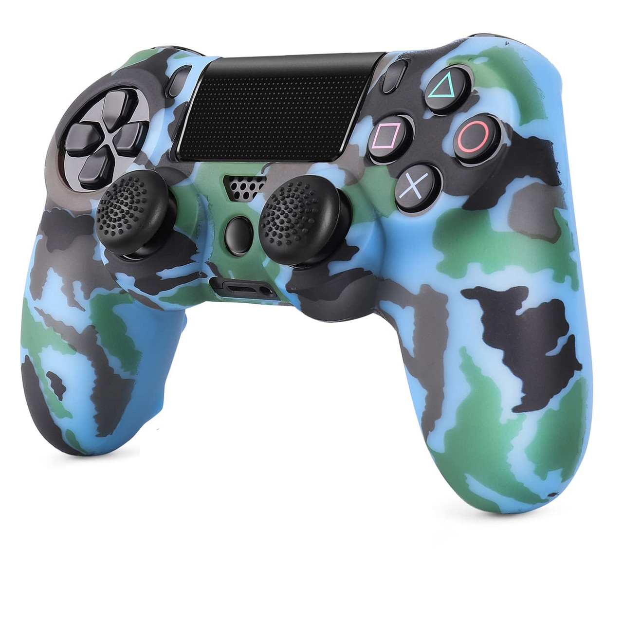 PS4 Controller Silicone Gel Protector Skin Cover - Camo Blue | AYOUB  COMPUTERS | LEBANON