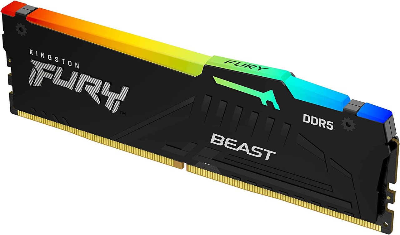 Kingston 32GB DDR5 5600 Fury Beast RGB Memory | KF556C40BBA-32