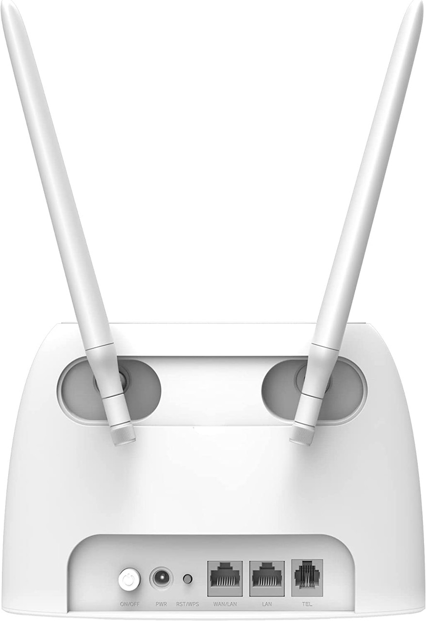 Tenda Router 4G06 N300 WiFi Mobile – Router Con Inserimento SIM, Cat4 150 Mbps, Per Qualsiasi Operatore, Fino A 32 Dispositivi