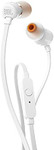 JBL T110 Pure Bass White Wired In-Ear Earphones | JBLT110WHT