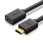 UGreen HDMI Male To Female 2M Cable - Black | HD107 | 10142