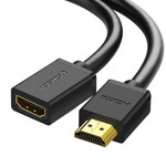 UGreen HDMI Male To Female 5M Cable - Black | HD107 | 10146