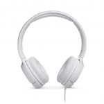 JBL TUNE 500 On-Ear Wired Headphone - White | Tune 500