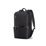 Kingsons Premium Leather Backpack Black 15.6" | KS3246W