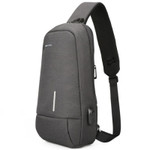 Kingsons Multifunctional Chest Bag Dark Gray | KS3173W