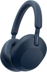 Sony Bluetooth Noise Cancelling Headset, Midnight Blue | WH1000XM5/L