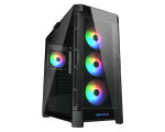 Cougar Duoface Pro RGB Mid Tower Case,Black | DUOFACE-PRO-BLACK