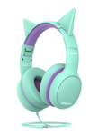 Promate Simba Wired Over-Ear Headset - Emerlad| SIMBA.EMERLAD