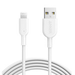Anker Powerline II 6ft USB to Lightning Connector, White | A8433H22