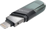 SanDisk iXpand Flash Drive Flip 256GB – Lightning & USB 3.1 | SDIX90N-256G-GN6NE