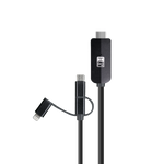 Heatz Hdmi Cable Zt41 Usb 3 In 1 | ZT41