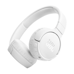 JBL Tune 670NC — Adaptive Noise Cancelling Wireless On-Ear Headphones | 70H Battery, Pure Bass | White
