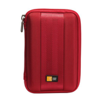 Case Logic Portable Hard Drive Case, Red | QHDC-101 RED