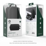 Green Lion Elegant Pouch - Grating Black | GNEPCHGBK