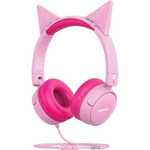 Promate HD Stereo KidSafe Wired Headset | JEWEL.BUBBLEGUM
