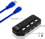 IWAYS USB 3.0 To 4 Ports HUB | IW-2020