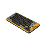 Logitech POP Keys Mechanical Wireless Keyboard - Yellow | ‎920-010816
