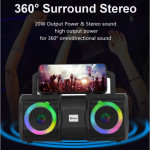 Kisonli K1 Portable Bluetooth 5.0 Bass Stereo Speaker | K1