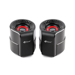 Kisonli A-909 Wired Computer Speaker - Red | A-909