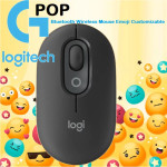 Logitech POP Bluetooth Wireless Mouse Emoji Customizable | 910-007412