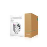 DeepCool AS500 Plus CPU Air Cooler ,White | AS500-PLUS-WH