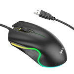 Hoco Enjoy Gaming Luminous LED Wired Mouse, Black | GM19