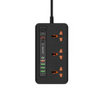 Porodo Multi-Port Power HUB | PD-FWCH013-BK