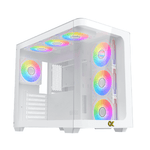 XIGMATEK Pano WHITE ARGB Gaming Case | EN44267