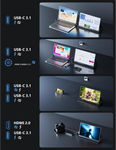 MagicRaven 15.6" 1080P Portable Laptop Screen | P156A06