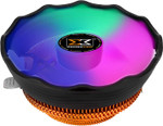 XIGMATEK Apache Plus (Copper Anodized Aluminium Fins, 12cm 1500RPM Multi Color LED Fan) | EN42296