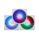 Thermalright ARGB 120mm Halo Case White Fan (3-Pack) | TL-S12W-S X3