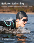 Shokz OpenSwim Pro – Waterproof Bone Conduction Headphones