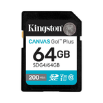 Kingston Canvas Go Plus 64GB microSD Card | SDCG4/64GB