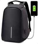 Anti-Theft Laptop Backpack with USB Charging Port - Black | B082NVS15L
