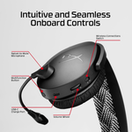 HyperX Cloud Jet Wireless Gaming Headset - Black | HX-AJ0T1AA
