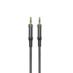 Green Lion AUX To AUX Braided Cable(1m) | GNAUXTAUXCBK