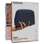 Porodo Lifestyle Geneva Tech Accessory Pouch - Blue | PDLFSTPBL