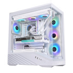Lian Li Vector V100 Mid Tower Tempered Glass White | G99.V100RW.01