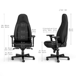 Noblechairs ICON Gaming Chair Black Edition | NBL-ICN-PU-BED