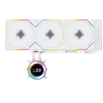 Lian Li HydroShift II LCD-C 360TL White (With TL Wireless Fans & Wireless Controller) | G89.GHS2LCD36TW.00
