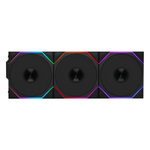 Lian Li UNI FAN TL Wireless Reverse 120 Black Triple Pack | G99.12RTL1W3B.00