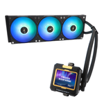 Thermalright Frozen Warframe 360 Liquid CPU Cooler ARGB with LCD Screen - Black