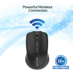 Promate 2.4GHz Wireless Ergonomic Optical Mouse | Clix-8