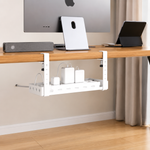 Under-Desk Cable Organizer Tray 40cm - White | SD11 WHITE